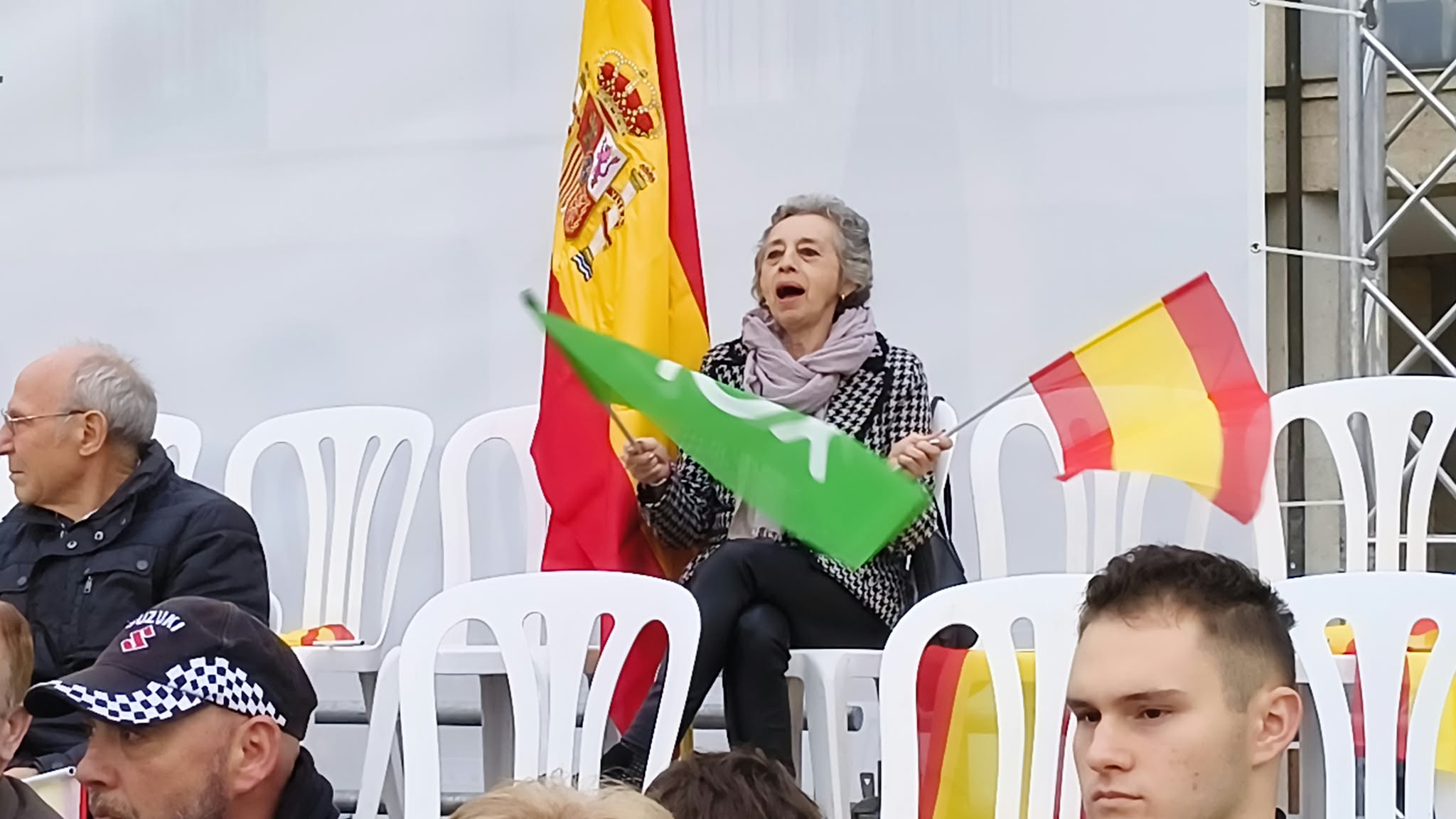 Mitin de Santiago Abascal en Ponferrada. | MAR IGLESIAS