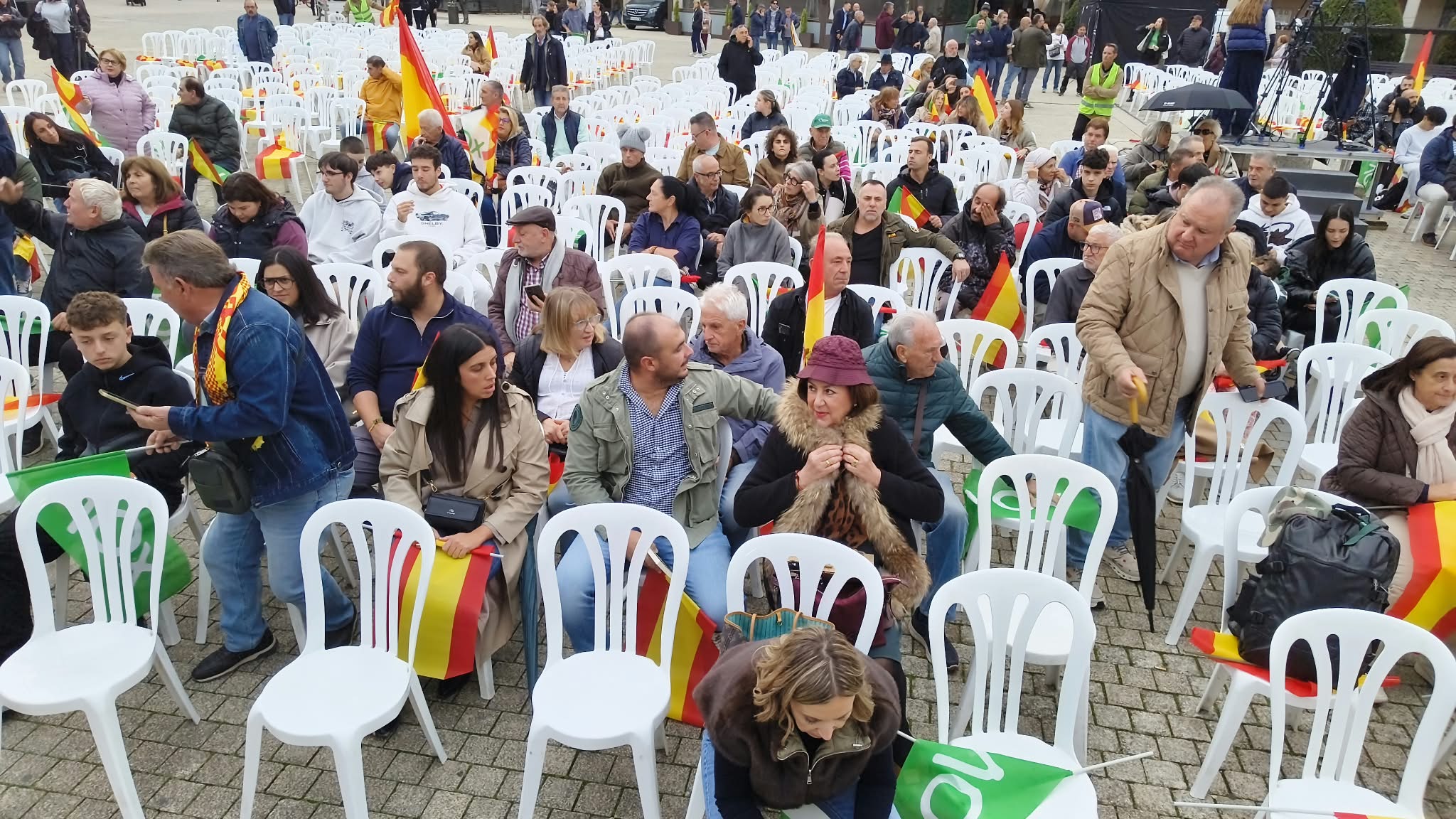 Mitin de Santiago Abascal en Ponferrada. | MAR IGLESIAS