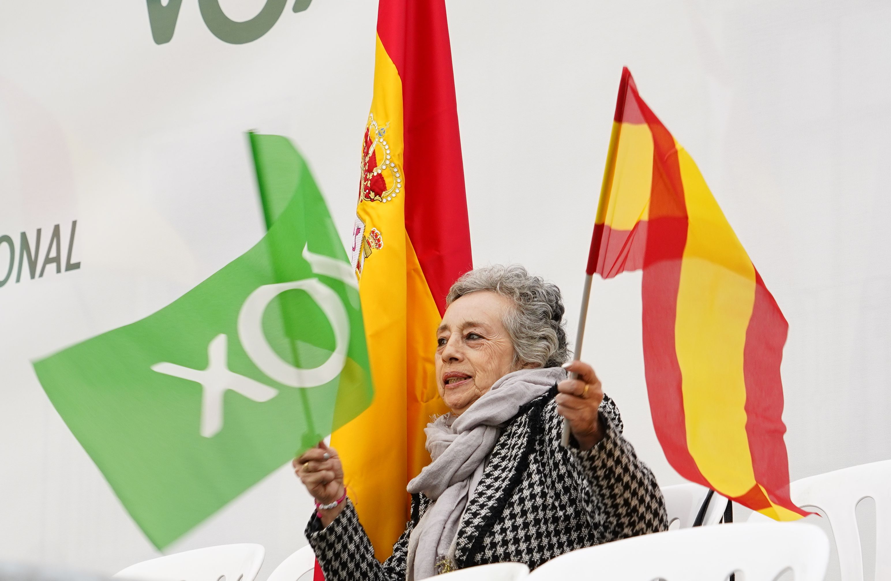  Mitin de Santiago Abascal en Ponferrada. | CÉSAR SÁNCHEZ (ICAL)