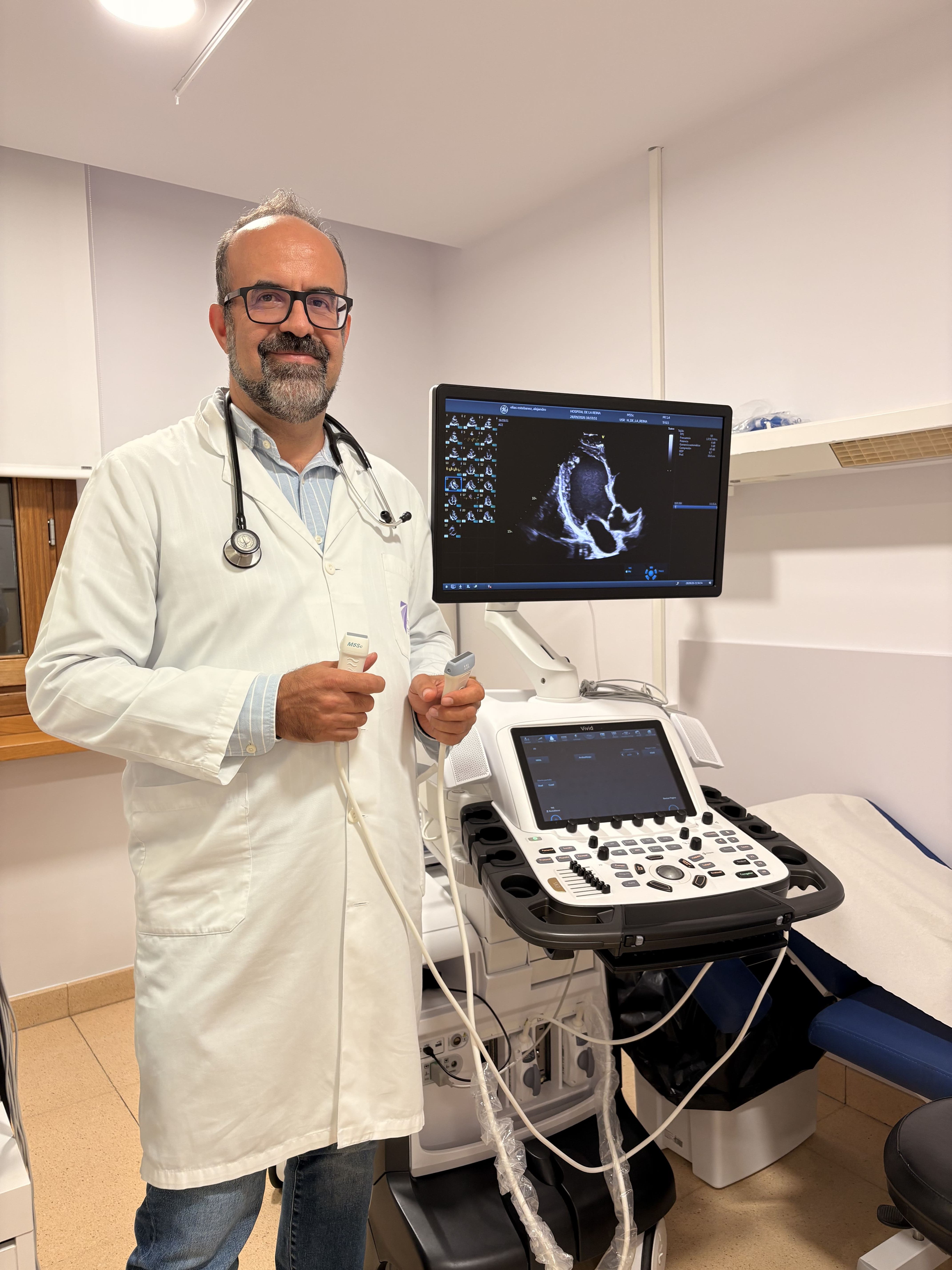 La nueva unidad está dirigida por el cardiólogo David Alonso.