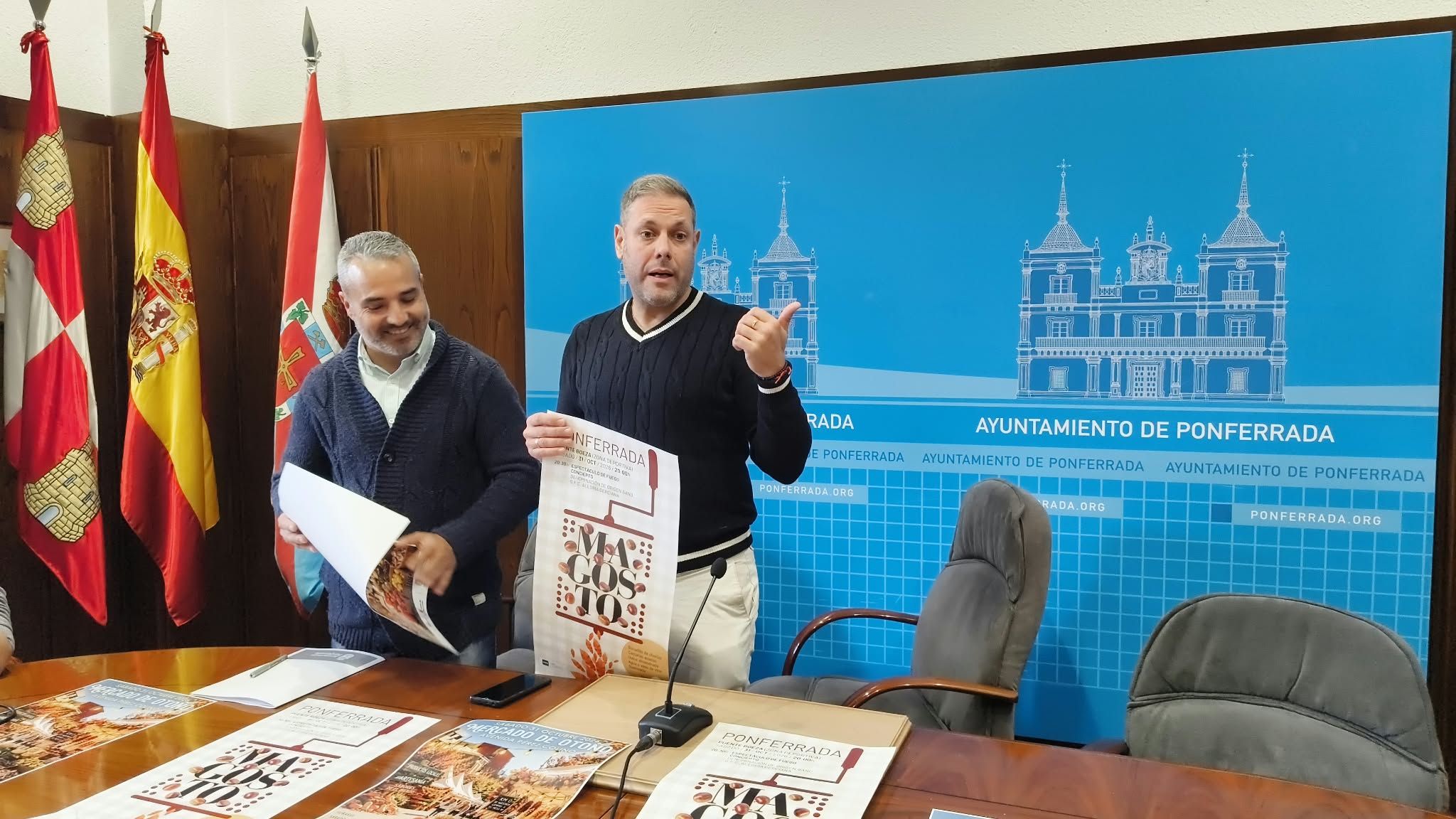 Presentación de la cita del Magosto en Ponferrada. | MAR IGLESIAS