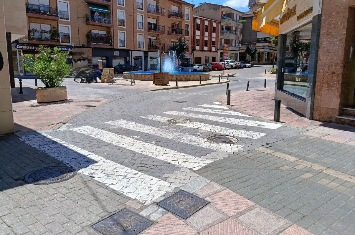 Una de las plazas coyantinas donde se renovará la calzada. | L.N.C.
