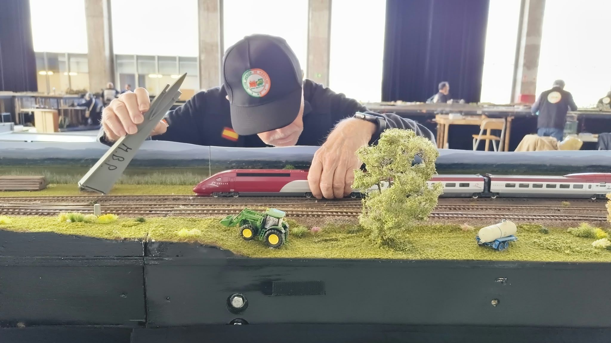 Una de las maquetas que pueden verse estos días en La Térmica. | MAR IGLESIAS