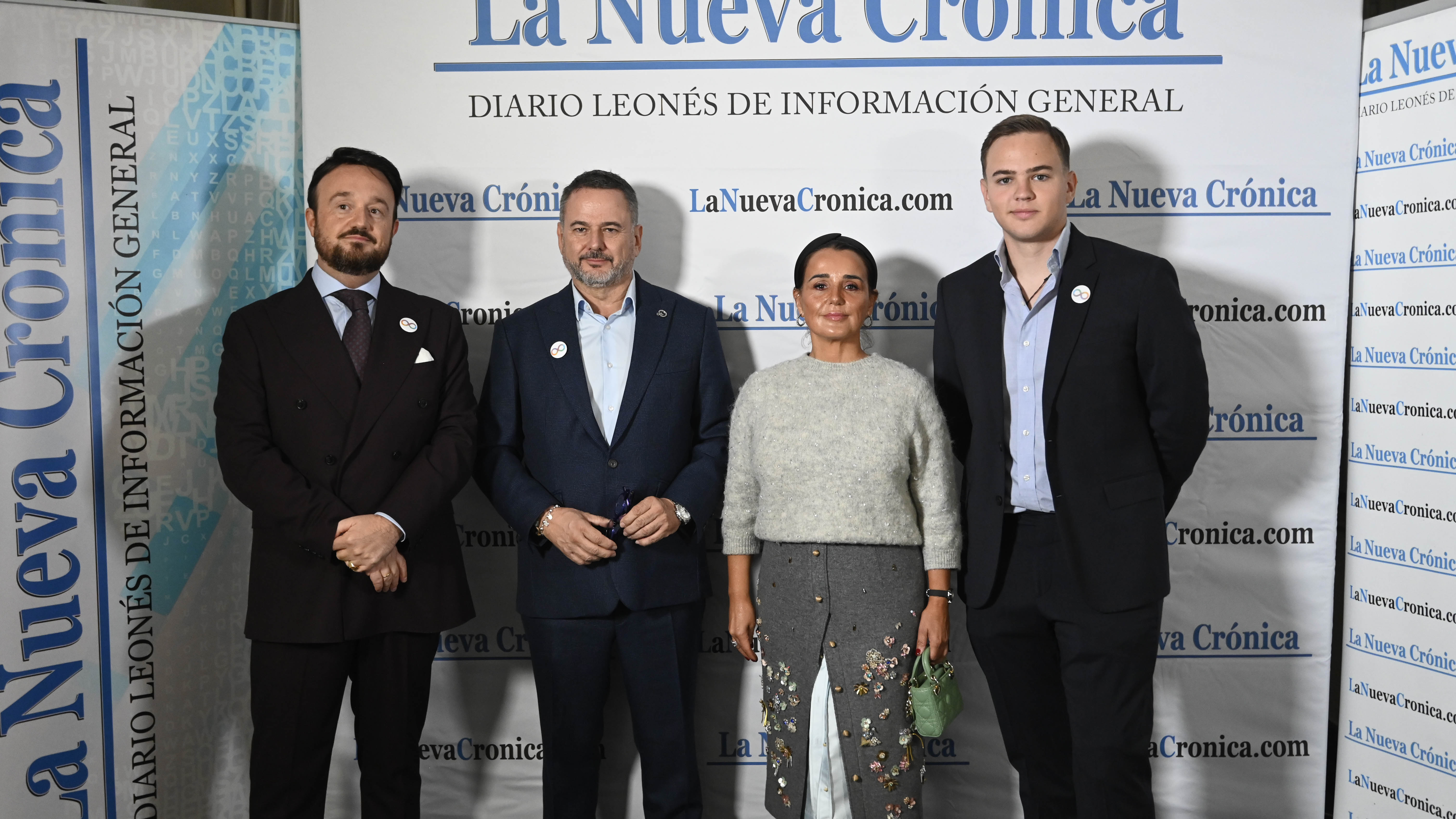 Álvaro Lesmes, José Ángel Crego, Arancha Lesmes y Gaspar Crego