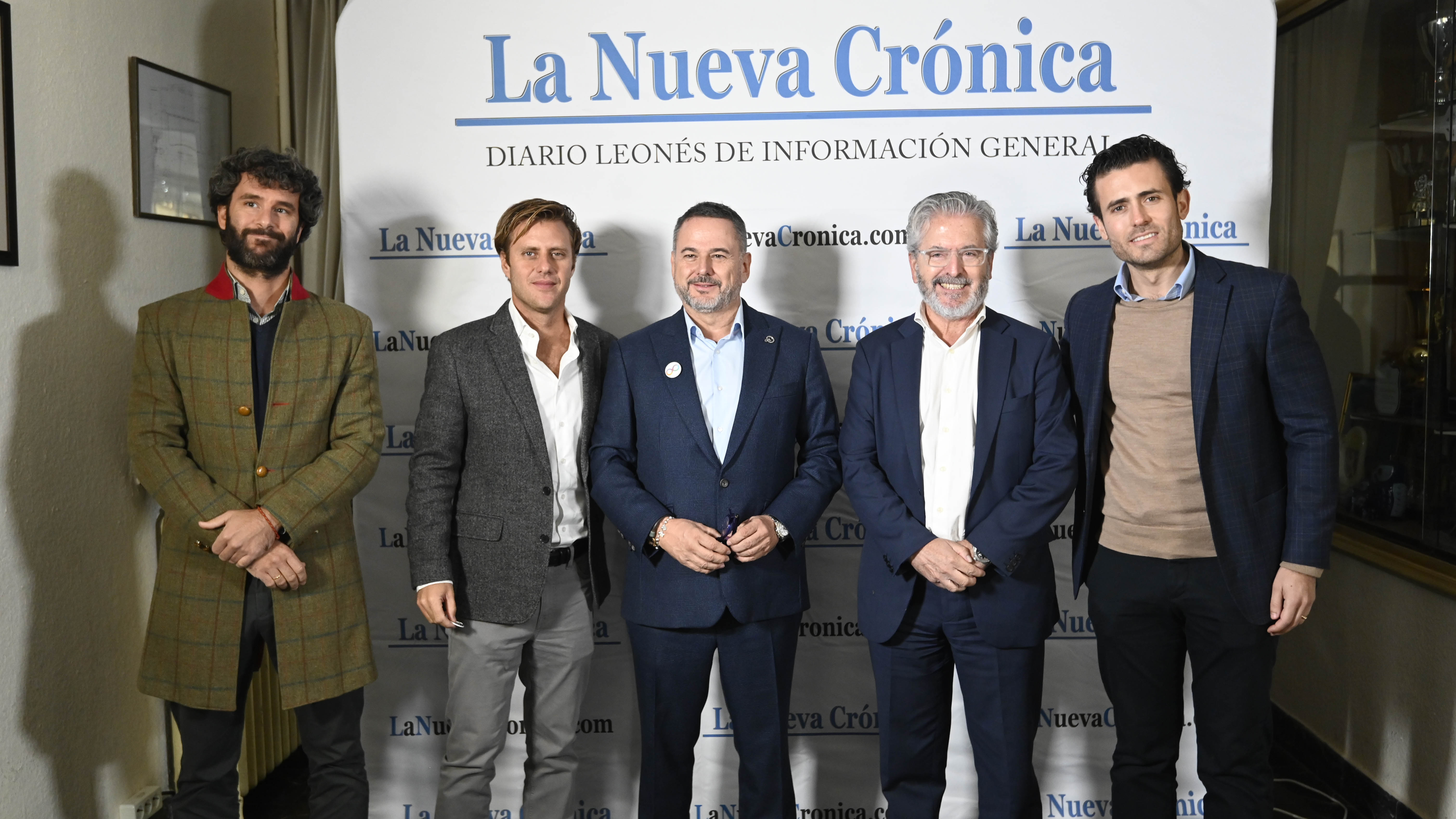 Borja Carrasco, Guillermo Perezcalva. José Ángel Crego, José Francisco Rodríguez y Jorge Zubiría
