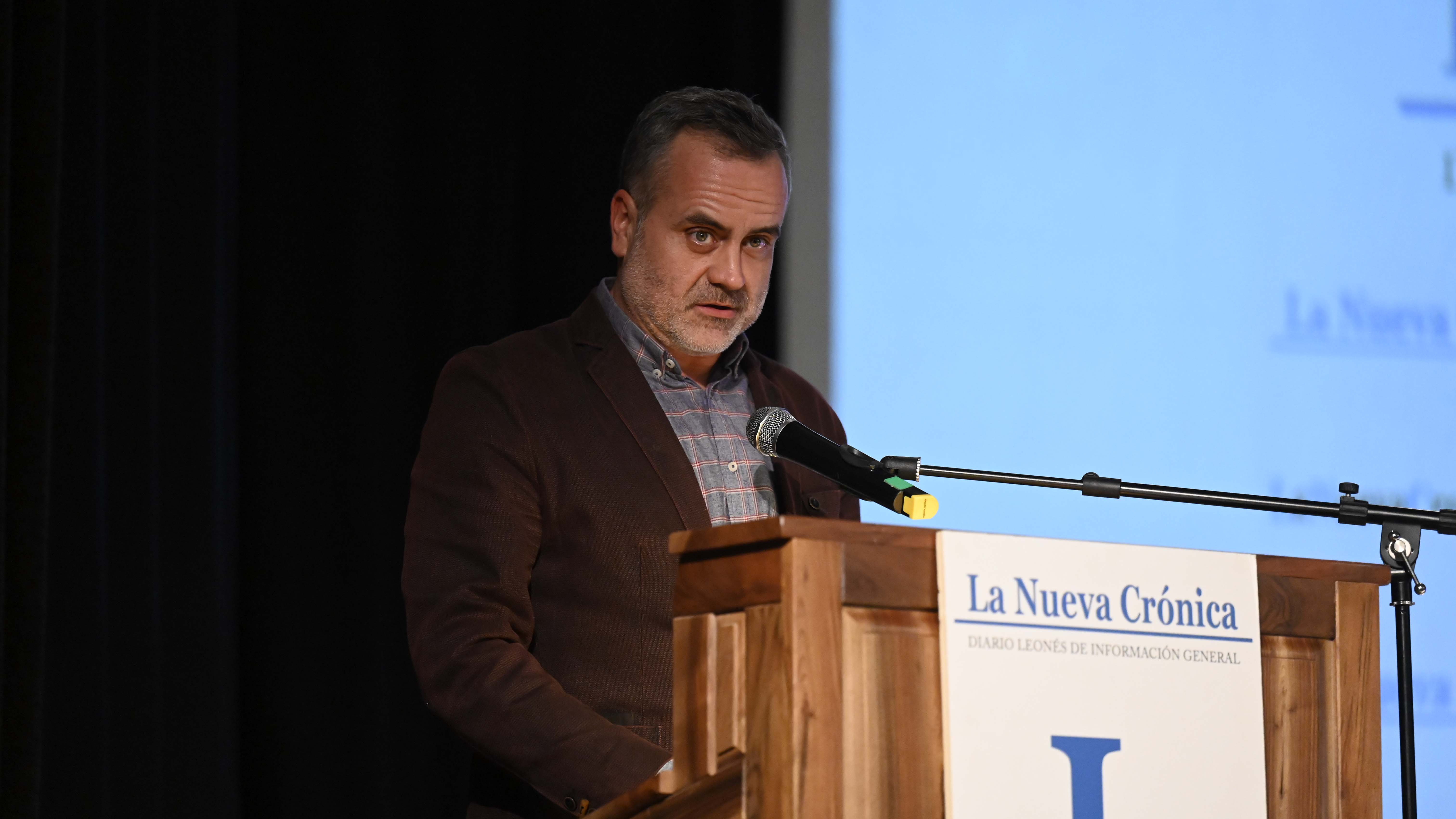 El director de La Nueva Crónica, David Rubio