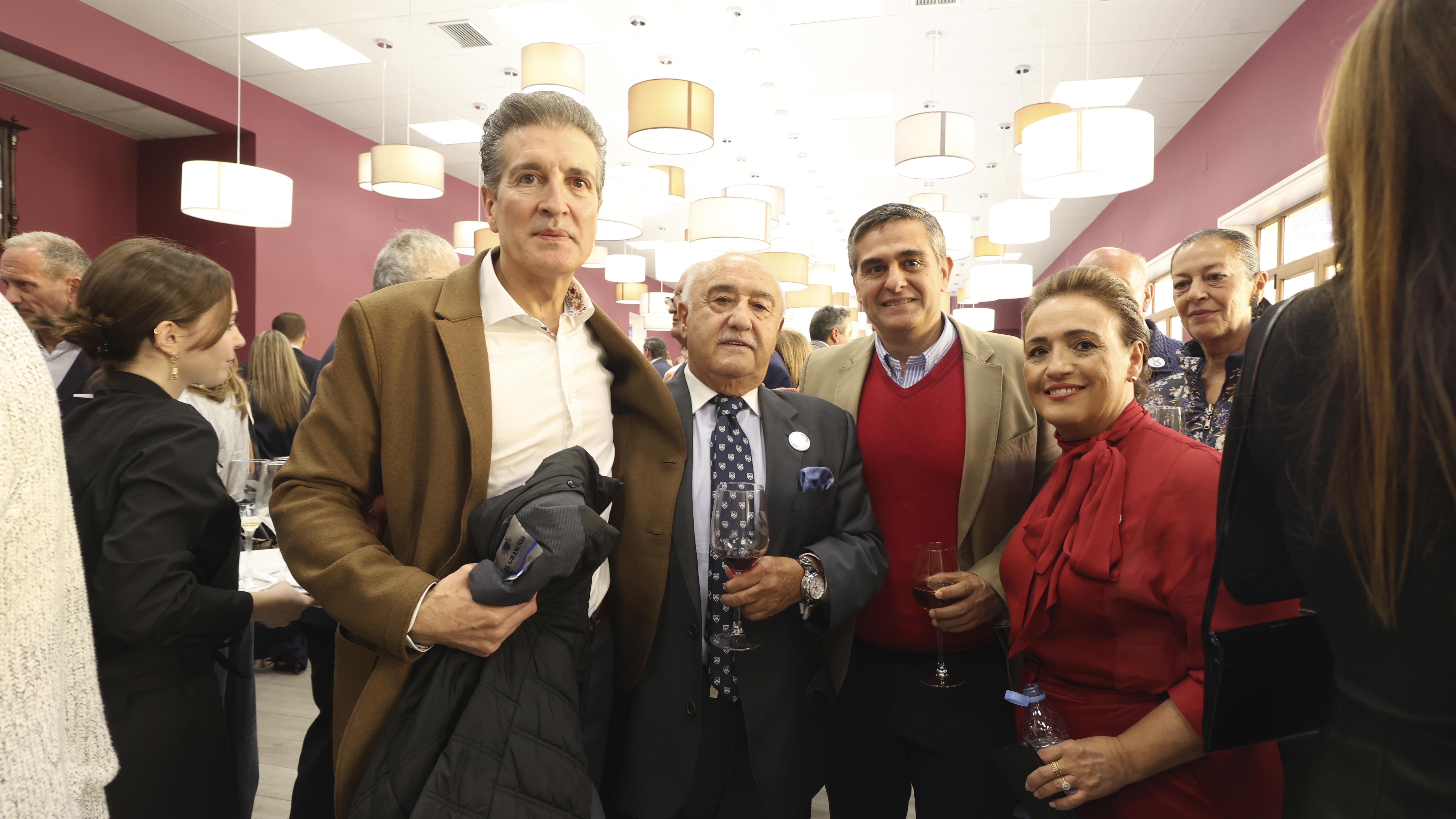 Fernando Bandera, Manuel Lesmes, Diego Lamelas y Nuria Lesmes