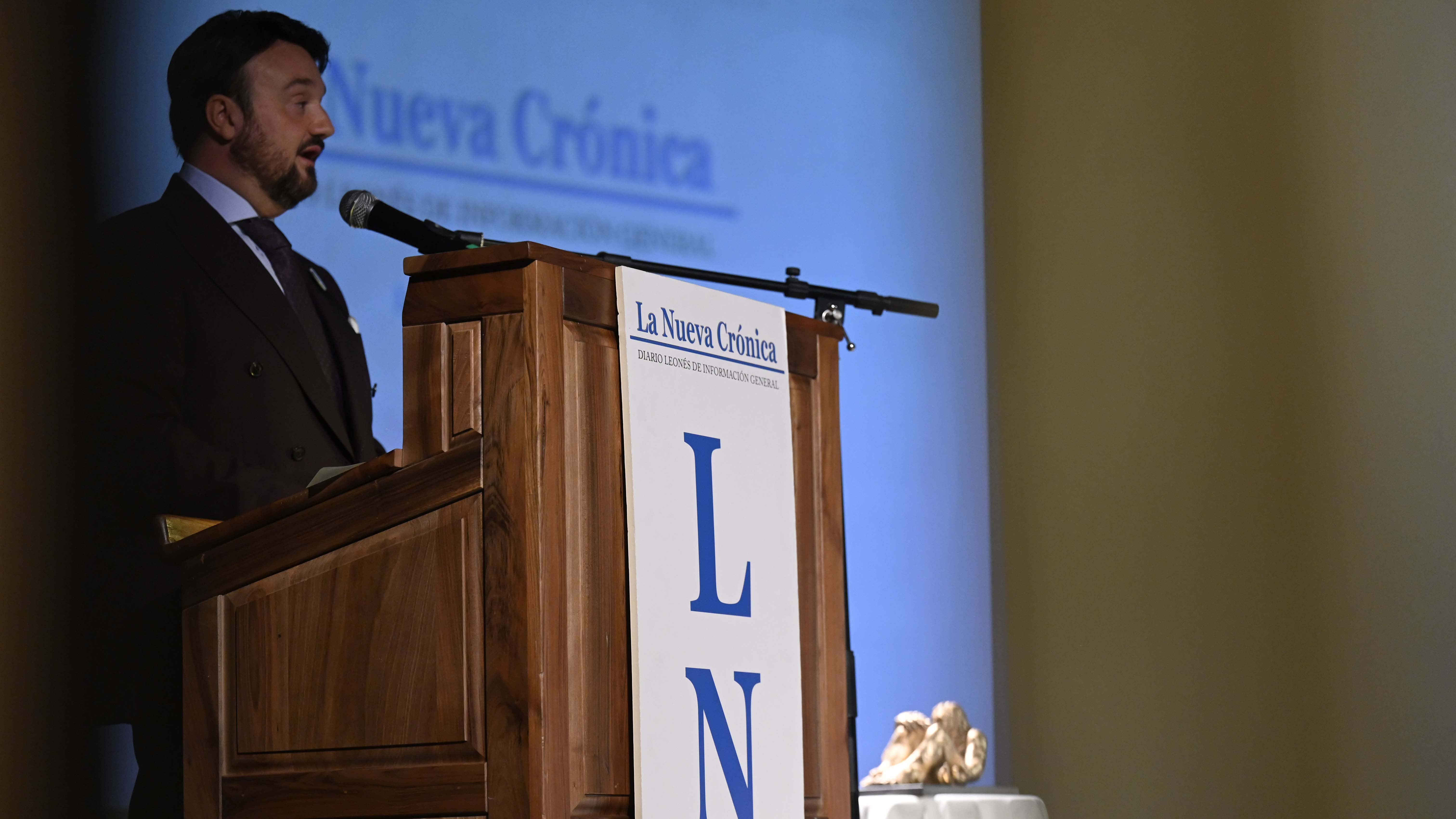 Un momento del discurso de Álvaro Lesmes.