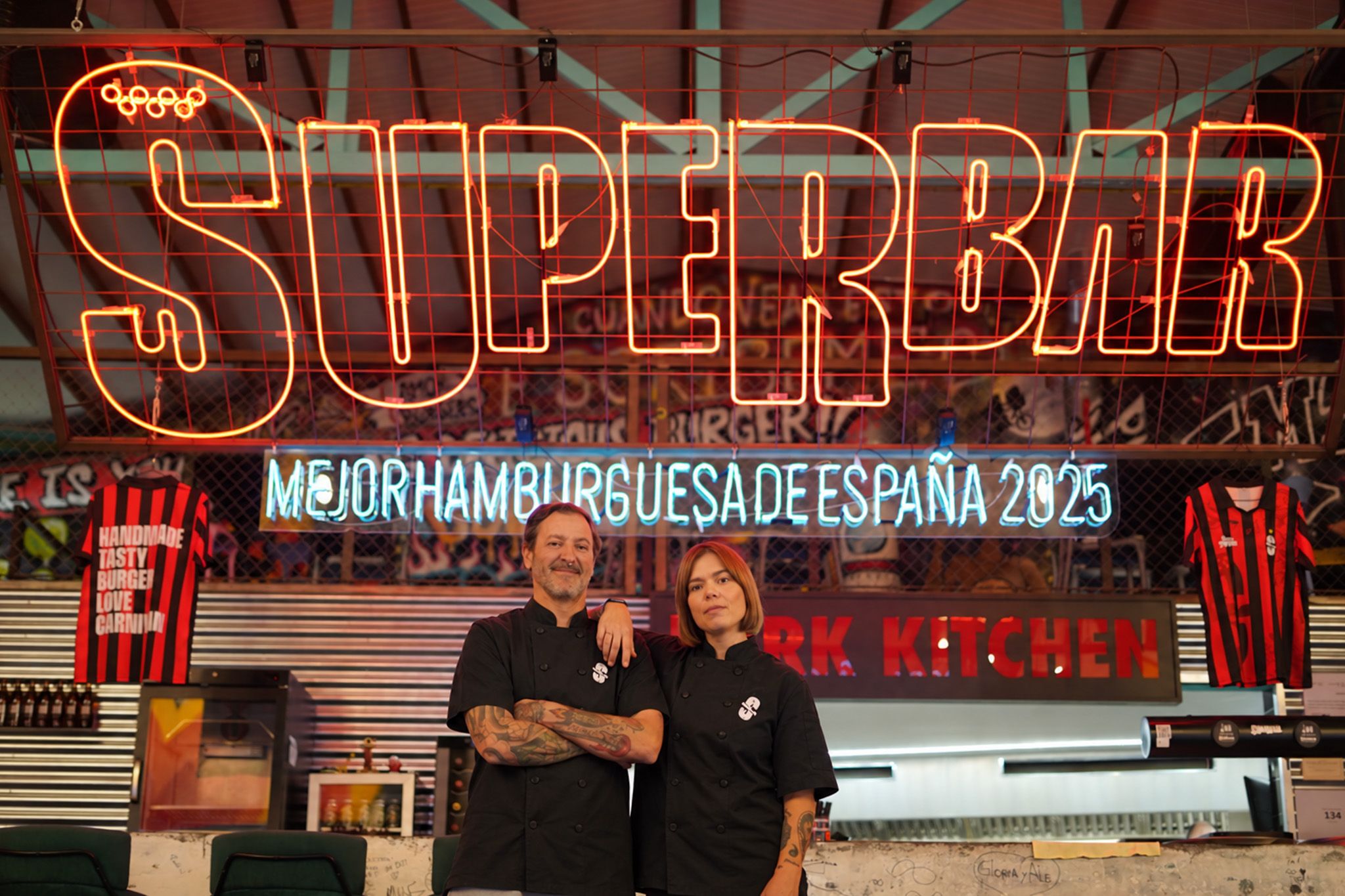 Shara Alonso y Jorge Cadierno pelearán en Lyon por conseguir el título a la mejor hamburguesa del mundo Shara Alonso y Jorge Cadierno pelearán en Lyon por conseguir el título a la mejor hamburguesa del mundo