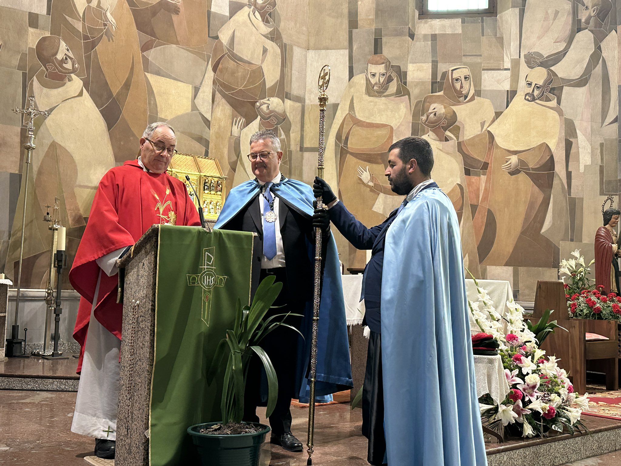 Fernando Tranche, nuevo abad de la Cofradía de la Bienaventuranza de León. | AYTO. DE LEÓN