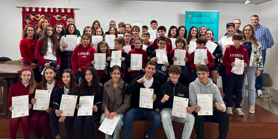 El Colegio Leonés hace entrega de sus titulaciones de inglés de Cambridge. | L.N.C. El Colegio Leonés hace entrega de sus titulaciones de inglés de Cambridge. | L.N.C.