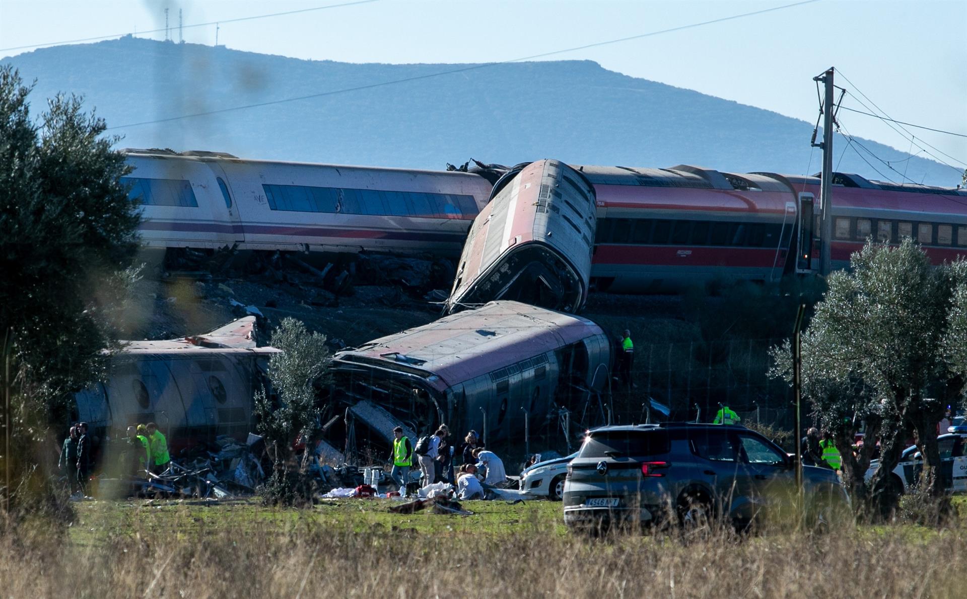 Accidente ferroviario en Urda (Toledo). | EUROPA PRESS