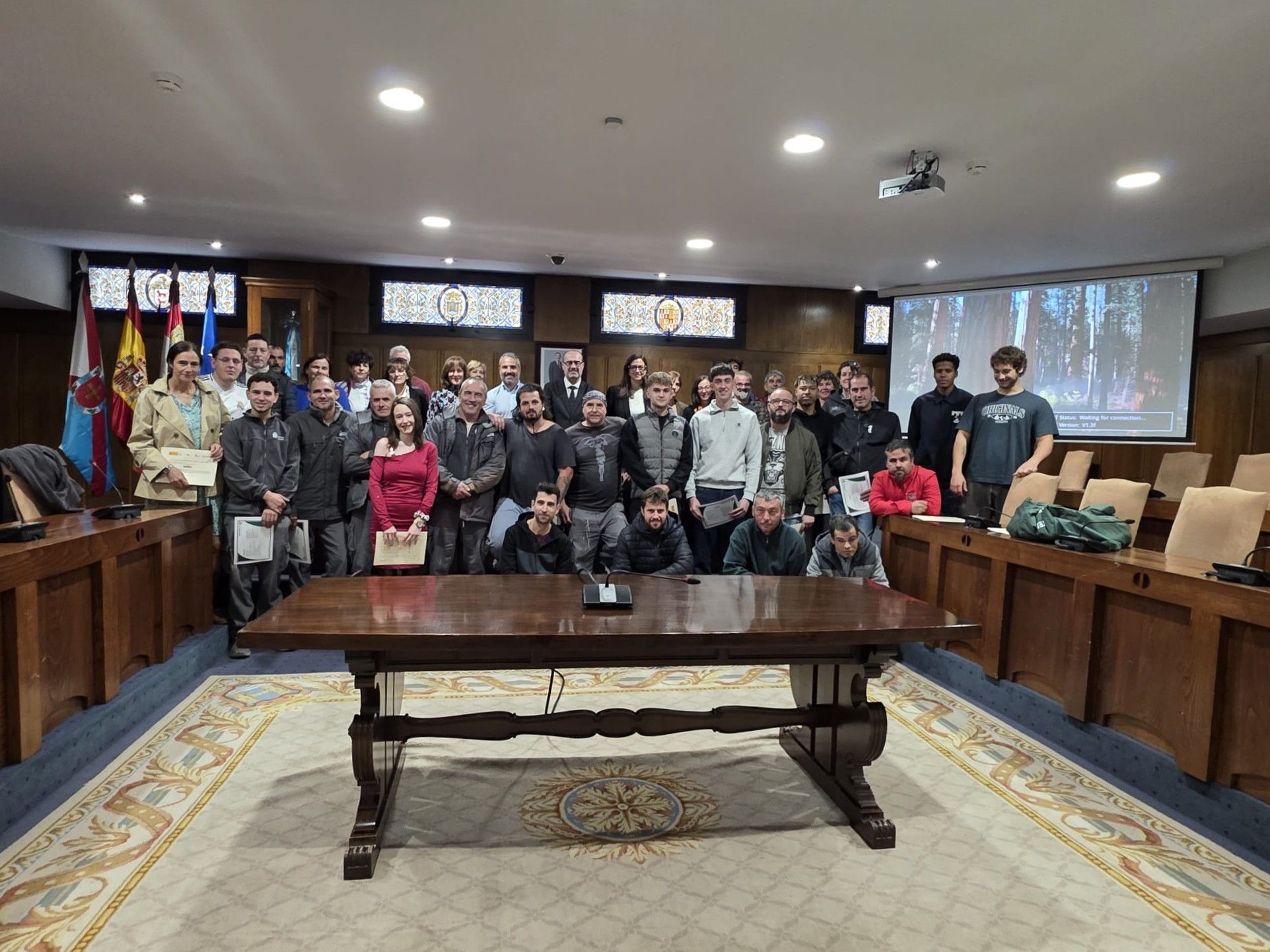 Foto grupal de los los participantes de los cuatro Programas Públicos Mixtos de Empleo y Formación de 2026.