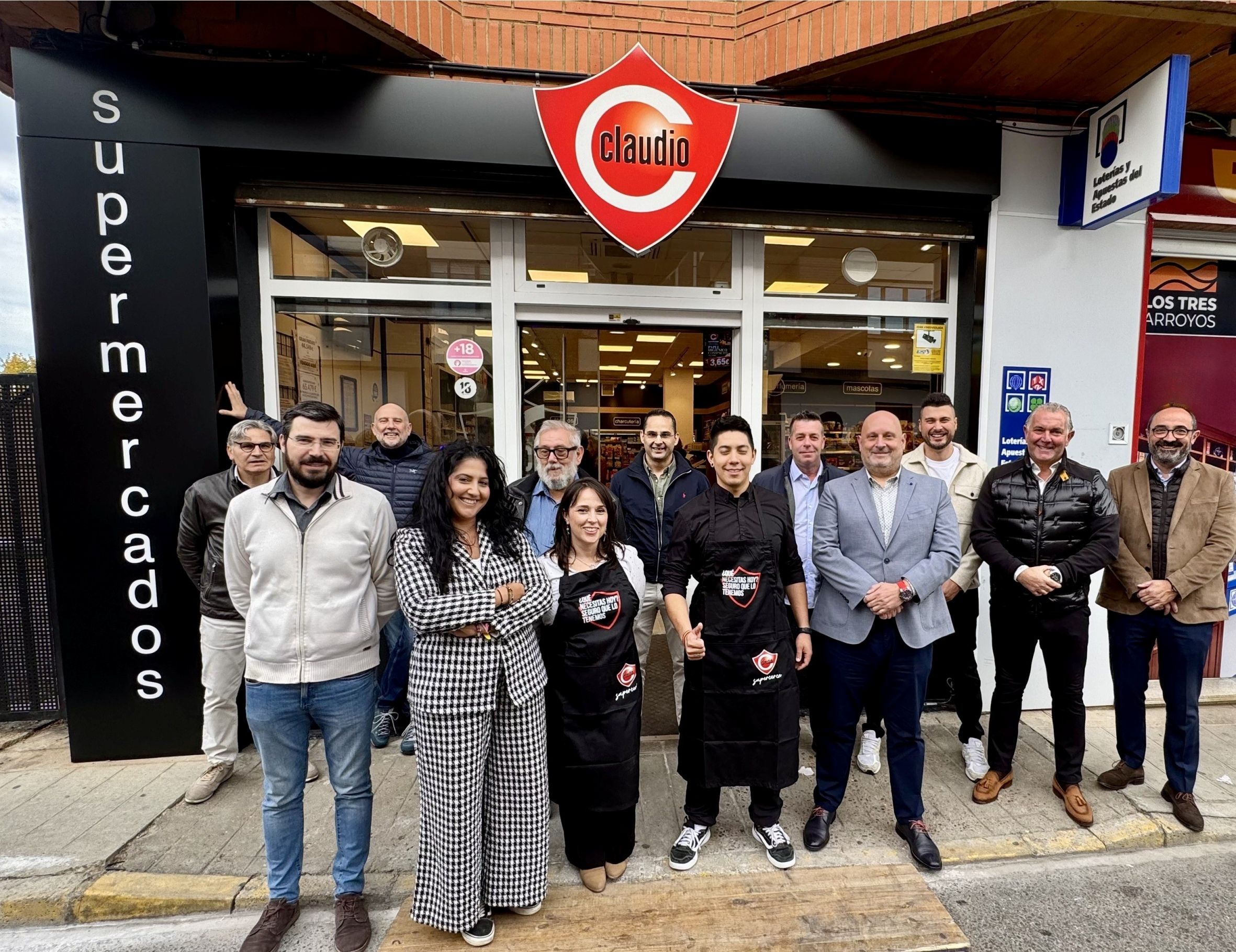 Supermercado Claudio, de Gadis, en Santonvenia de la Valdoncina (León). | L.N.C.
