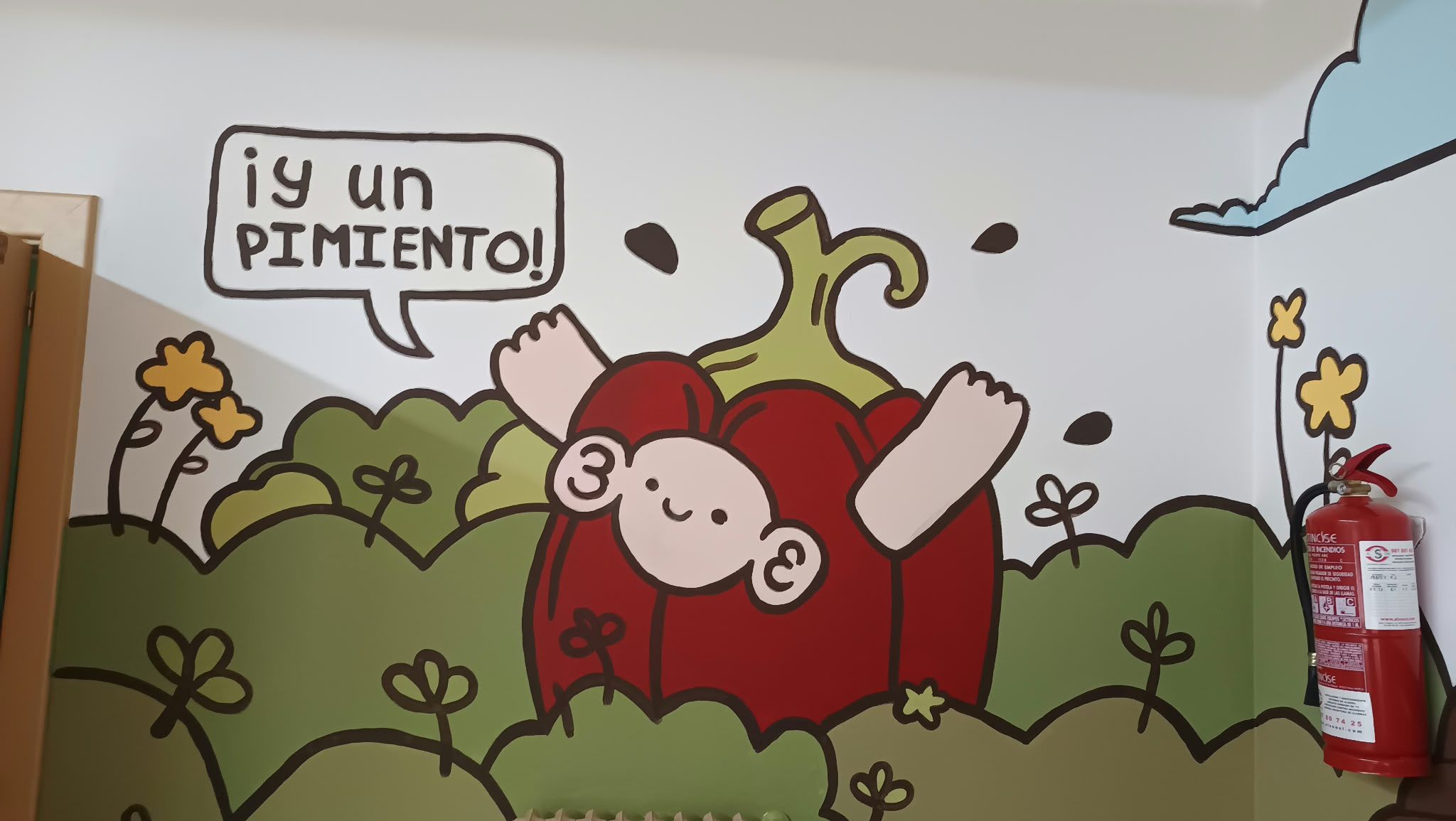 Otro de los murales. | L.N.C. Otro de los murales. | L.N.C.