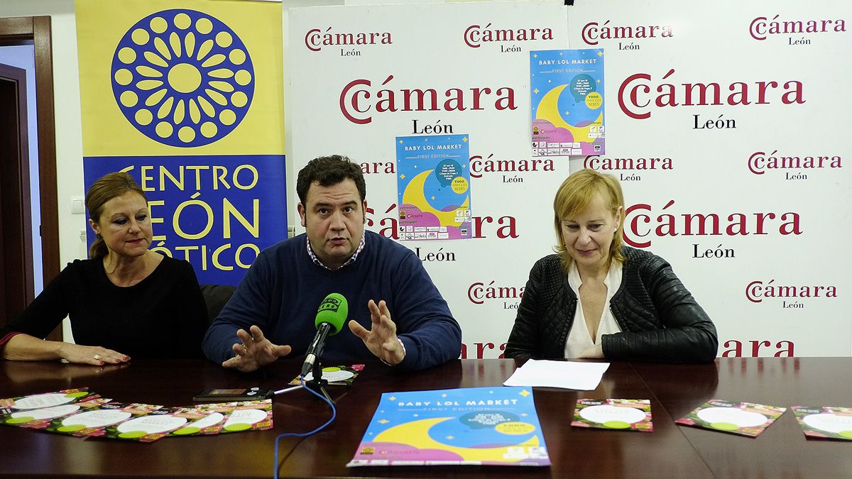 Inmaculada García, Juan Dopico y Carmen Sánchez, este miércoles en la Cámara de Comercio de León. | DANIEL MARTÍN Inmaculada García, Juan Dopico y Carmen Sánchez, este miércoles en la Cámara de Comercio de León. | DANIEL MARTÍN