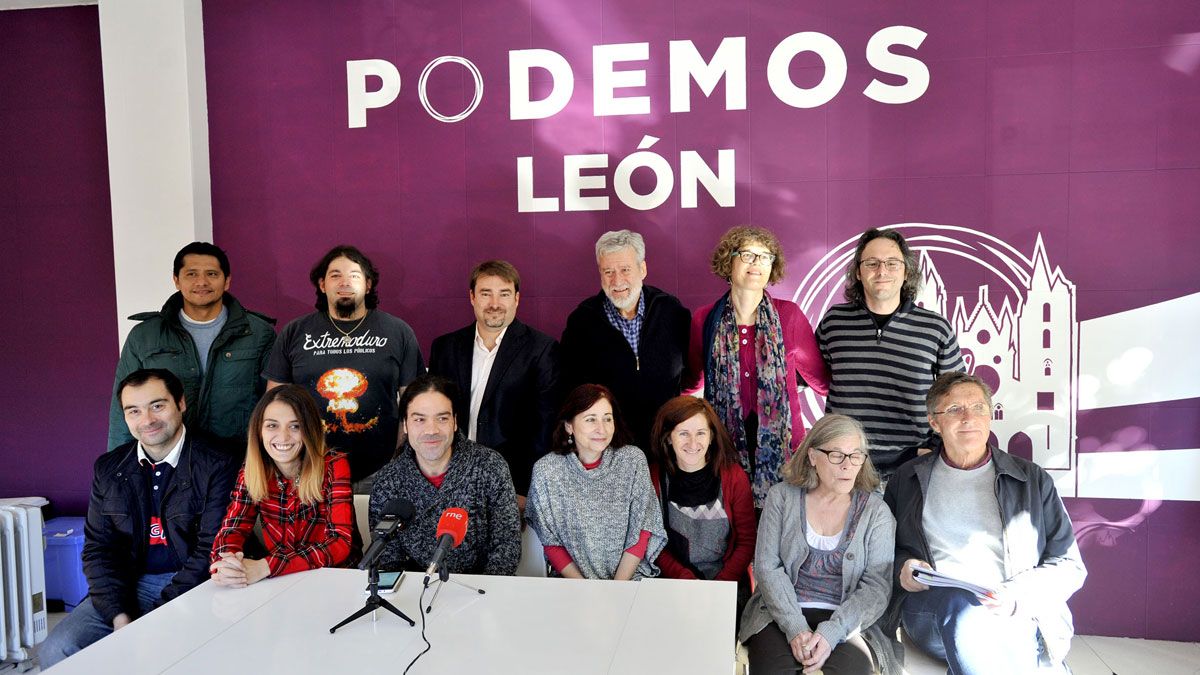 Parte del nuevo Consejo Ciudadanomunicipal de León. | DANIEL MARTÍN