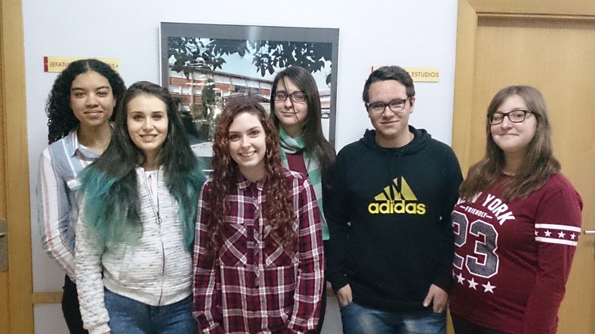 Los alumnos seleccionados para participar en el concurso. Los alumnos seleccionados para participar en el concurso.