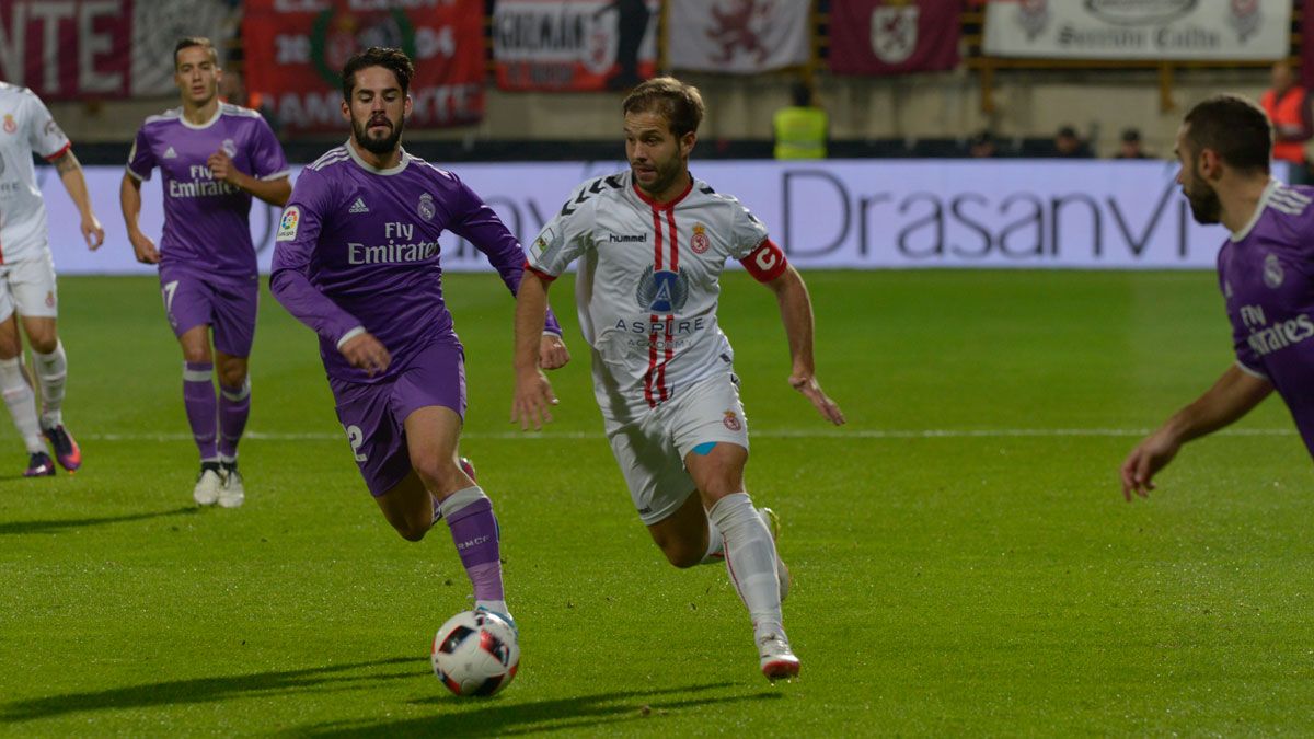 Antonio Martínez, durante su último partido disputado. | MAURICIO PEÑA