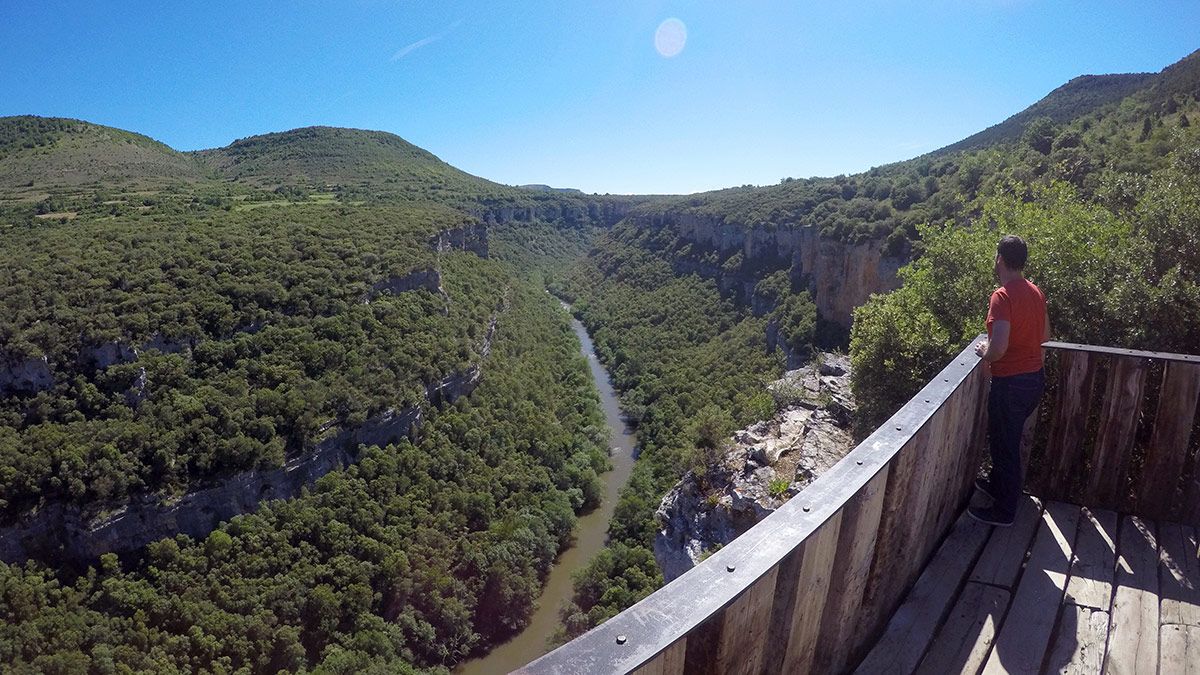 Mirador de Pesquera de Ebro. | EDUARDO MARGARETO (ICAL)