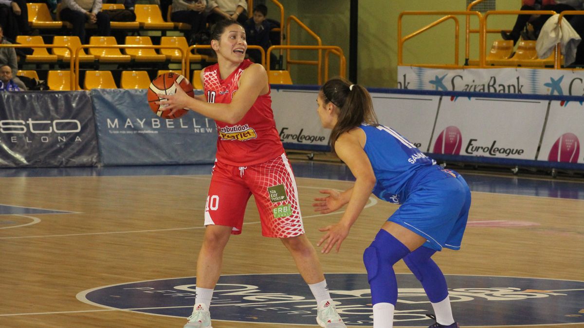 Stanacev, durante el partido ante Perfumerías Avenida. | TRIBUNA DE SALAMANCA