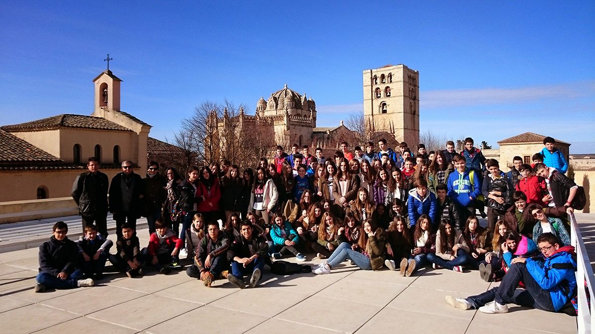Un grupo de 85 alumnos de segundo de la ESO del Leonés visitaron la sede del Consultivo en Zamora.