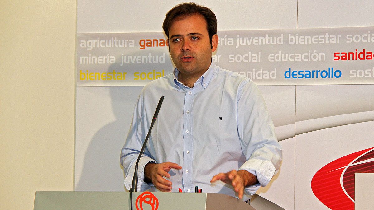 Tino Rodríguez, secretario provincial del PSOE en León. | ICAL