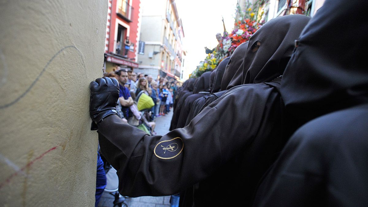 Es una de las procesiones más famosas de la Semana Santa leonesa. | DANIEL MARTÍN