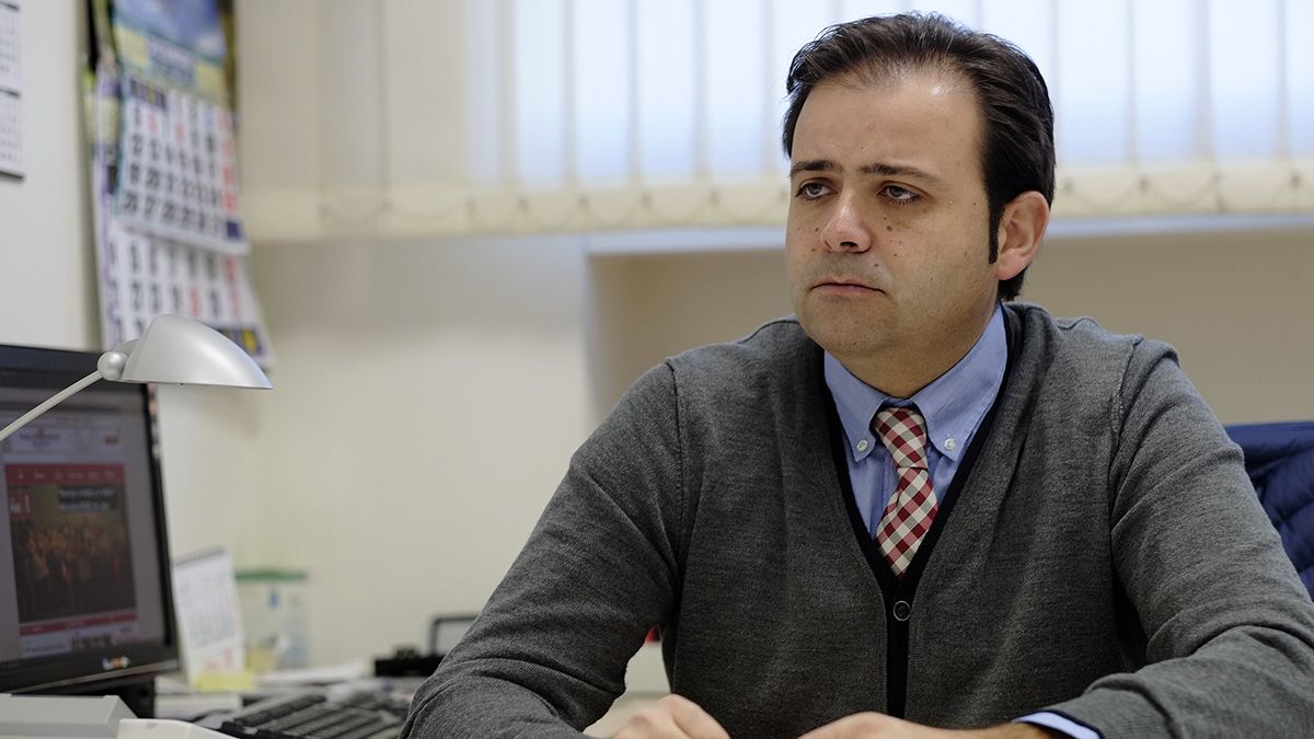 Tino Rodríguez durante la entrevista con La Nueva Crónica. | DANIEL MARTÍN