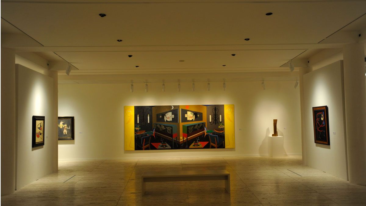La exposición 'Bajo el signo de Picasso' de Abanca fue la más vista con 25.000 visitas.| DANIEL MARTÍN