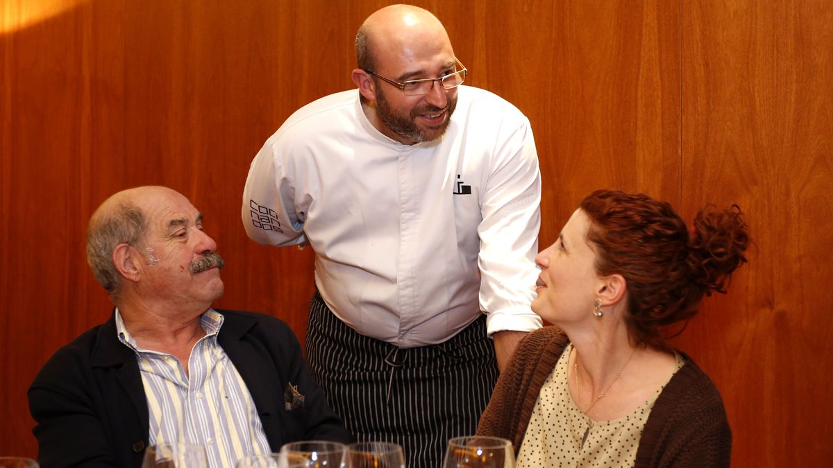 El chef de Cocinandos viajó a Bilbao en 2015 con la Diputación. | CAMPILLO (ICAL)