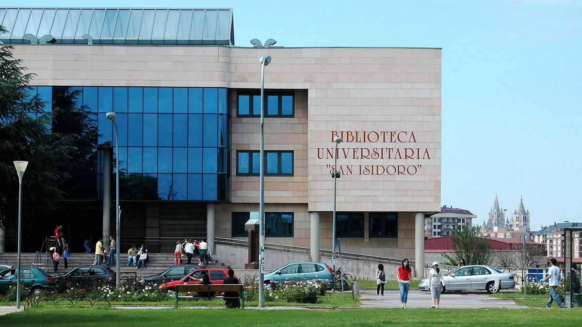 La biblioteca San Isidoro de la ULE, en el Campus de Vegazana. | ULE