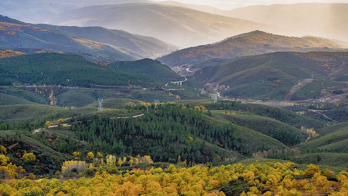 Cuenca del Sil hacia Galicia. | VICENTE GARCÍA