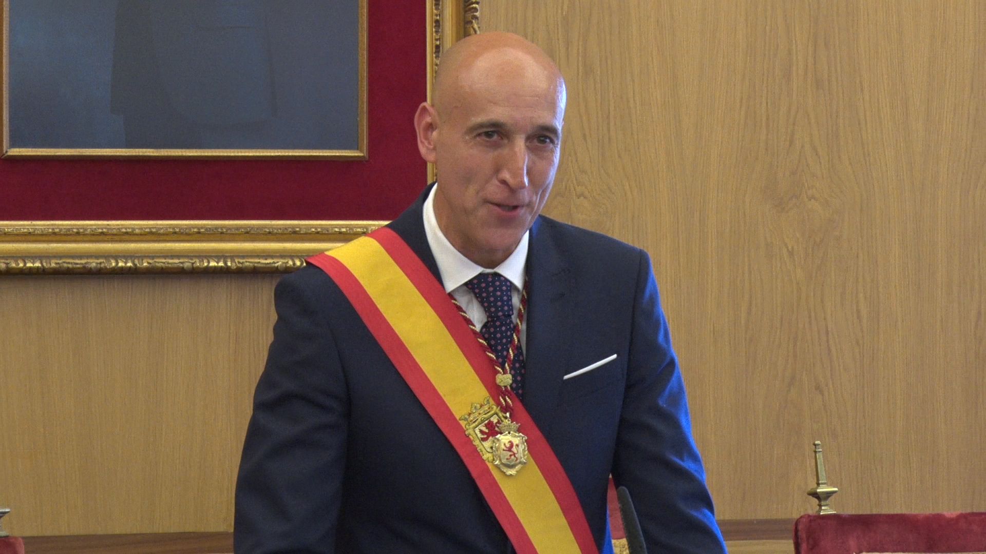 José Antonio Diez, candidato del PSOE a la Alcaldía de León. | ICAL