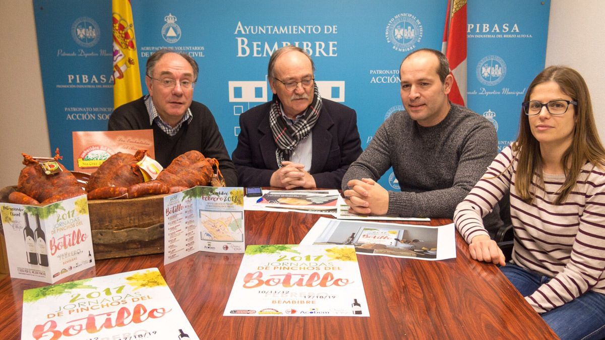 Presentación de las VIII Jornadas de Pichos de Botillo en Bembibre. | L.N.C.