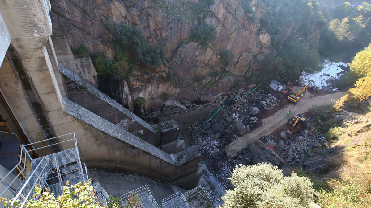 Imagen de archivo de la presa de Bárcena. | C. SÁNCHEZ (ICAL=