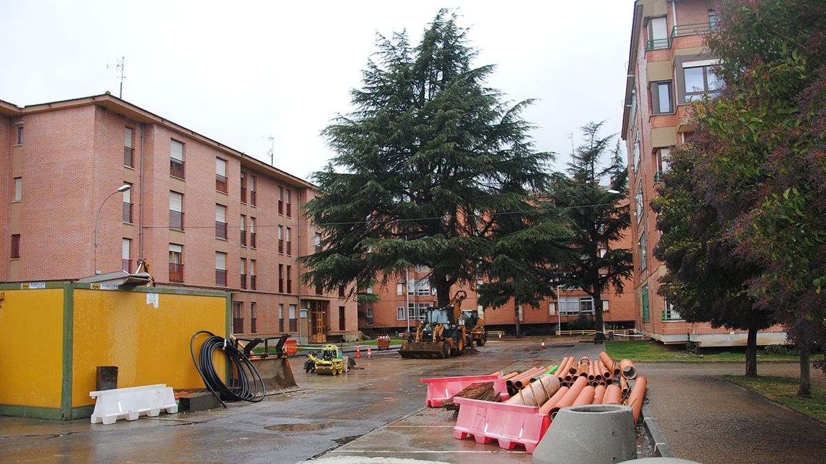 Vista parcial del complejo de Incovasa, donde se desarrollan las obras. | ABAJO