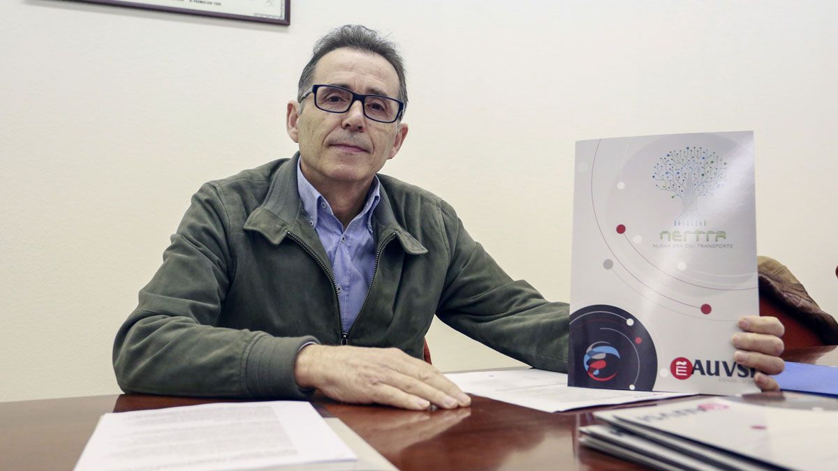 El presidente de Auvsi España, Ángel Alonso. | CARLOS S. CAMPILLO (ICAL) El presidente de Auvsi España, Ángel Alonso. | CARLOS S. CAMPILLO (ICAL)
