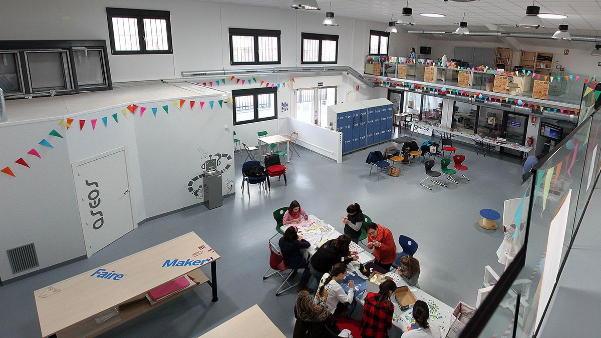 El local FabLab de León. | ICAL