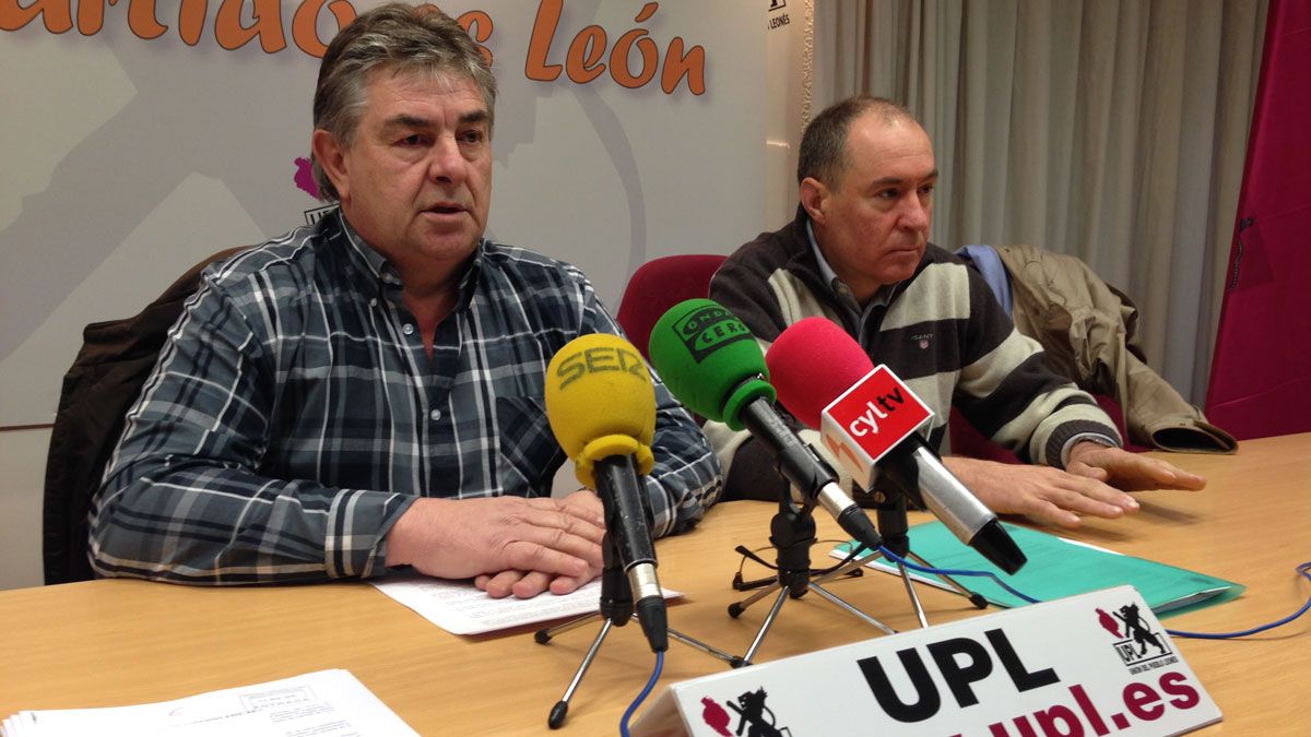 Fulgencio Bandera y Eduardo López Sendino, en la rueda de prensa de este viernes.