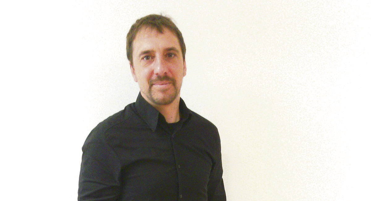 Jonatan Diez, ayer en la redacción de La Nueva Crónica.