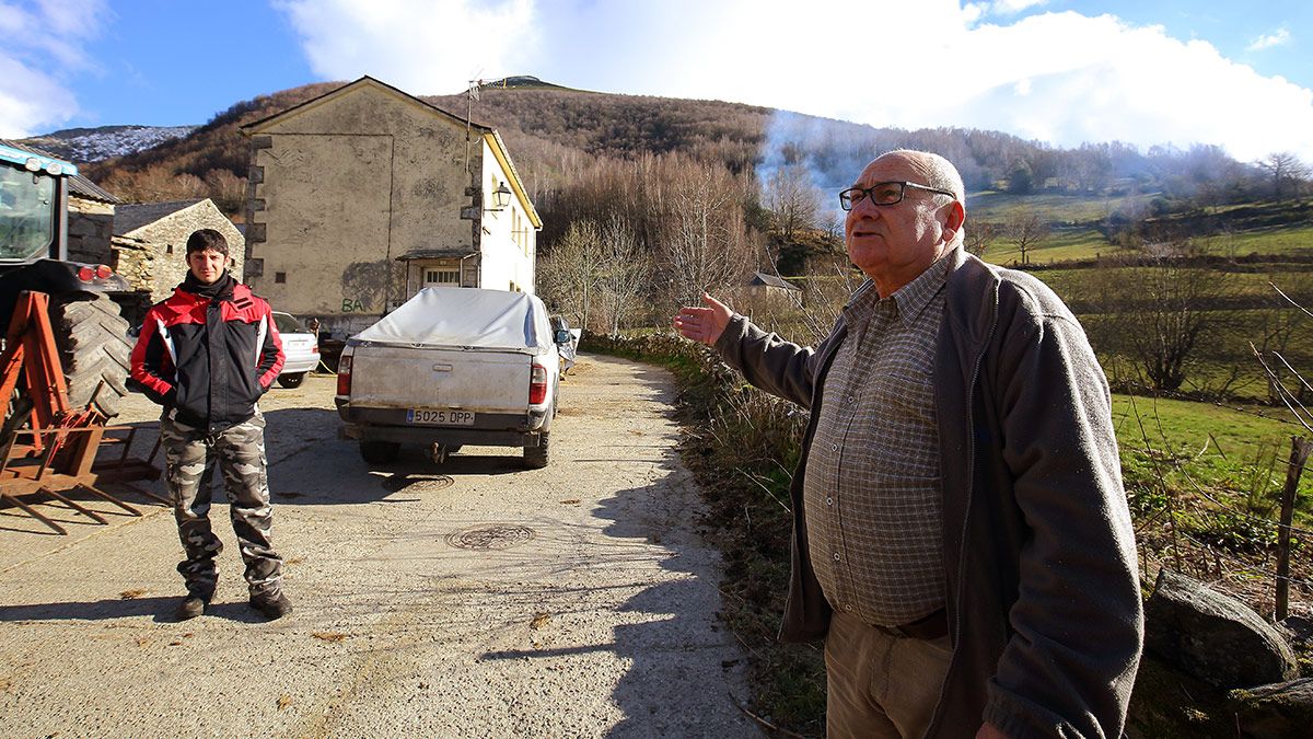 José quiroga, vecino de la localidad de Suarbol. | ICAL