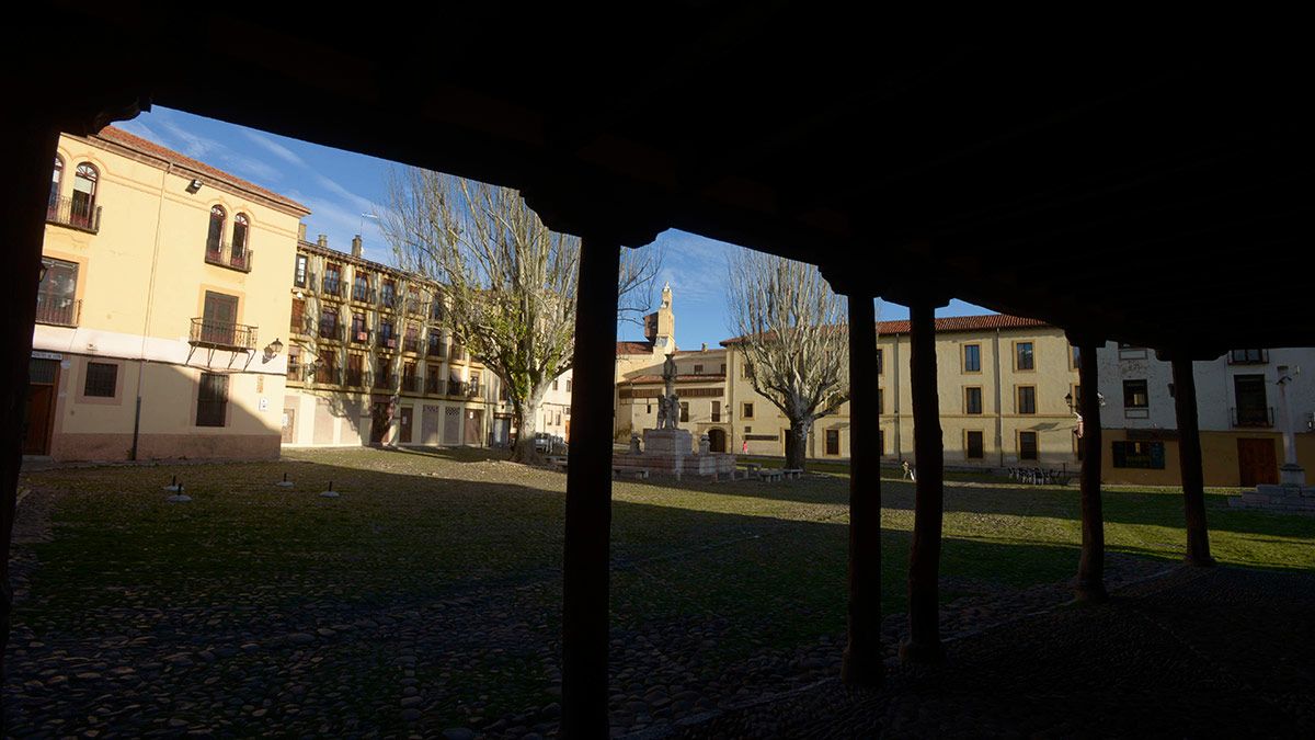 Imagen de archivo de la plaza del Grano. | MAURICIO PEÑA