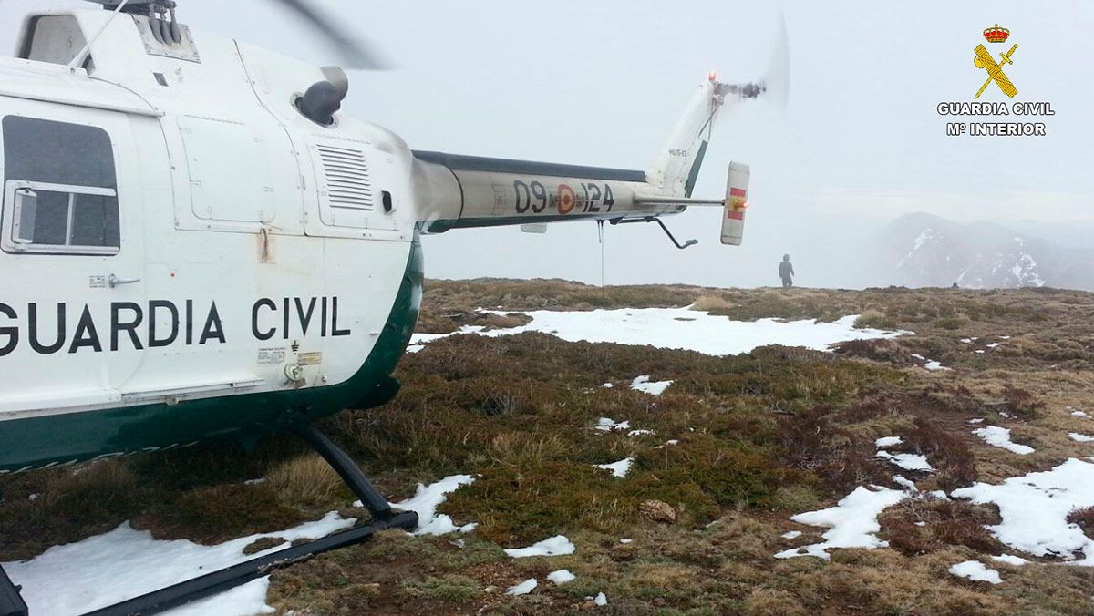 Imagen del rescate. | GUARDIA CIVIL