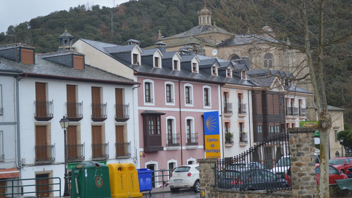 Estampa de Villafranca del Bierzo. | M.I.
