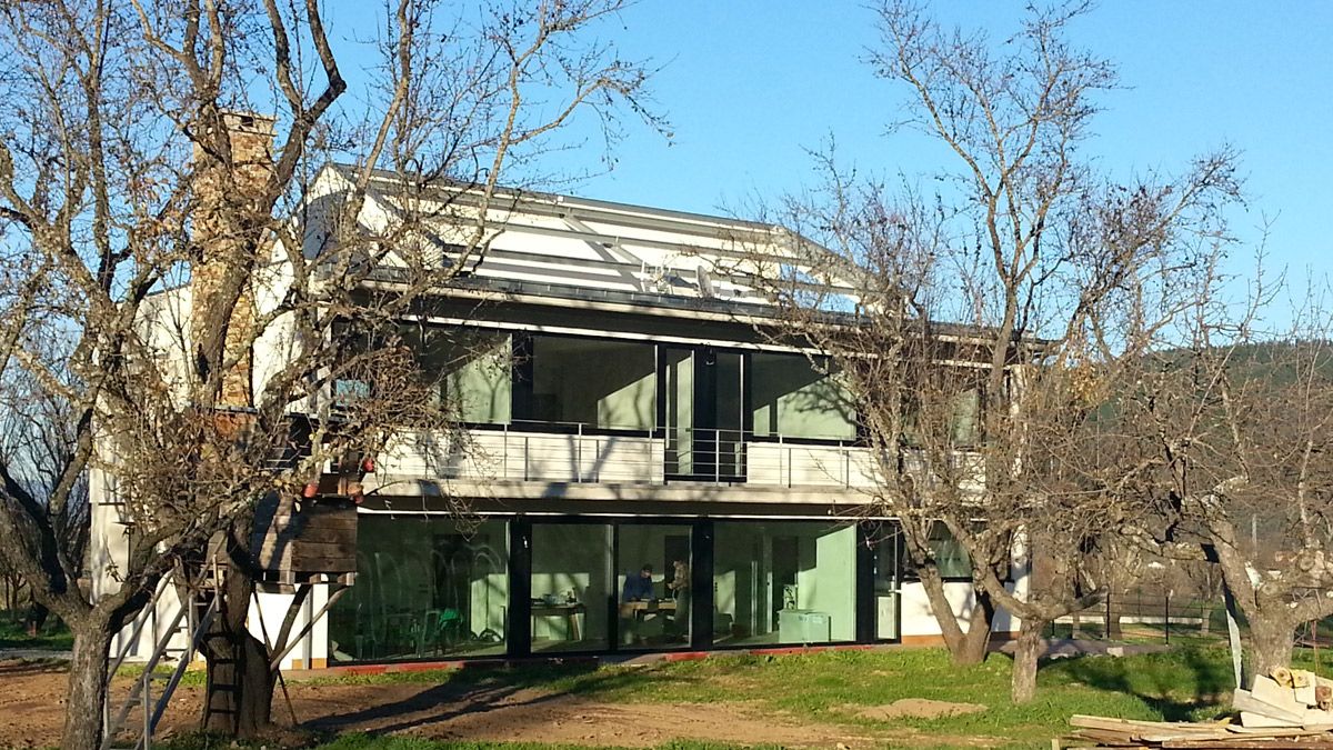El proyecto de la casa comenzó en 2012 y se ocupó en 2016. El proyecto de la casa comenzó en 2012 y se ocupó en 2016.