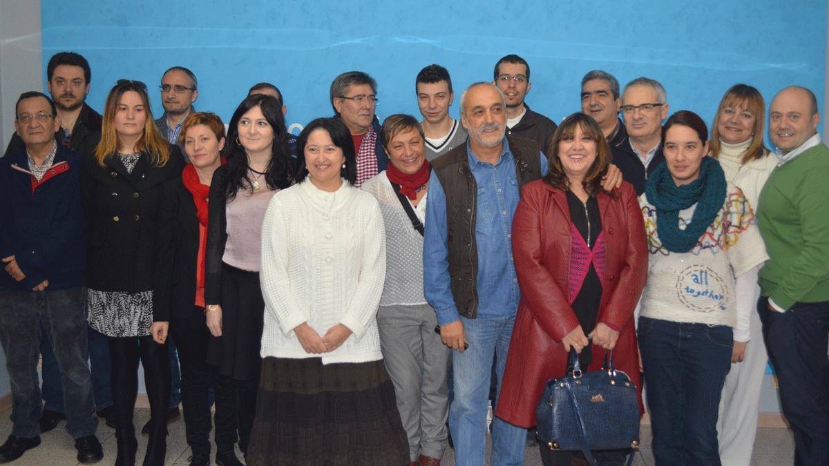 El comité de campaña de la candidata socialista Ángela Marqués. | L. N. C.