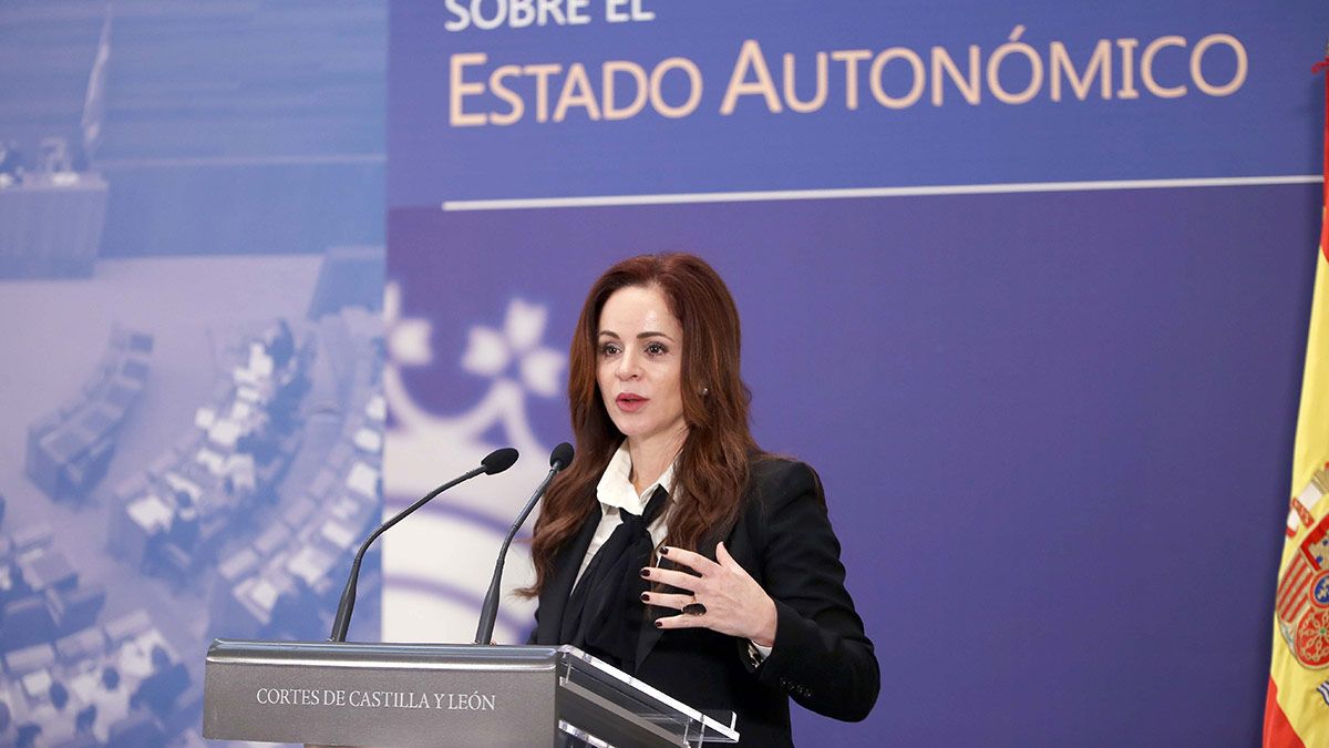 Silvia Clemente, actual presidenta de las Cortes de Castilla y León. | ICAL