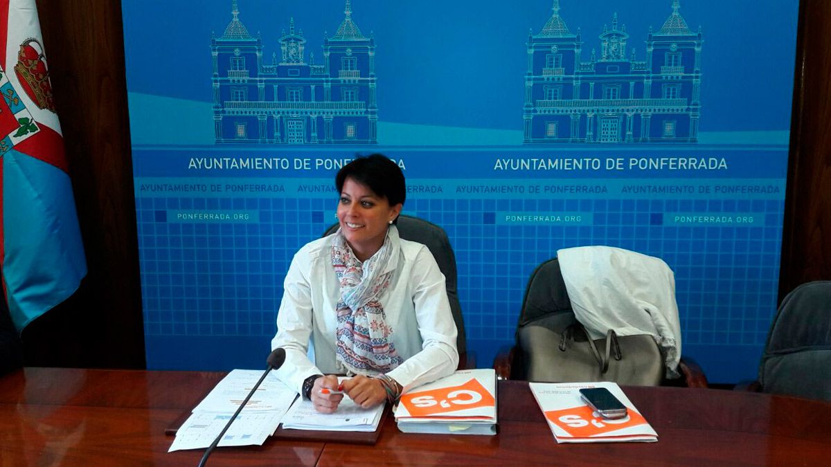 Rosa Luna, portavoz de C’s.