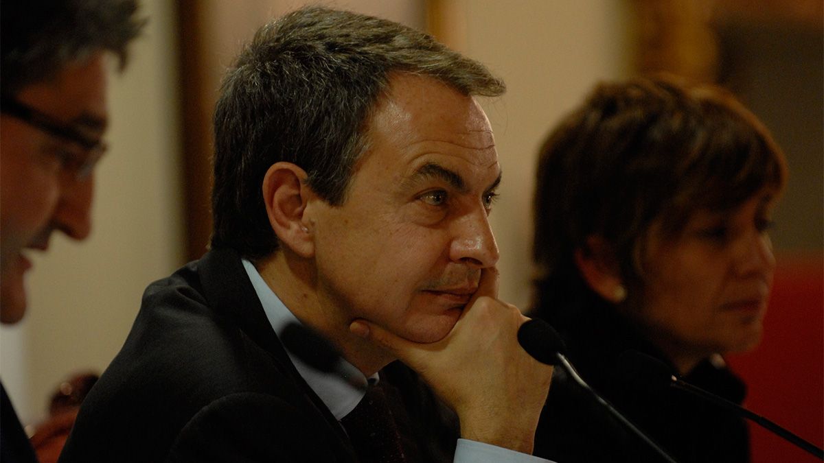 Zapatero en una imagen de archivo. | MAURICIO PEÑA